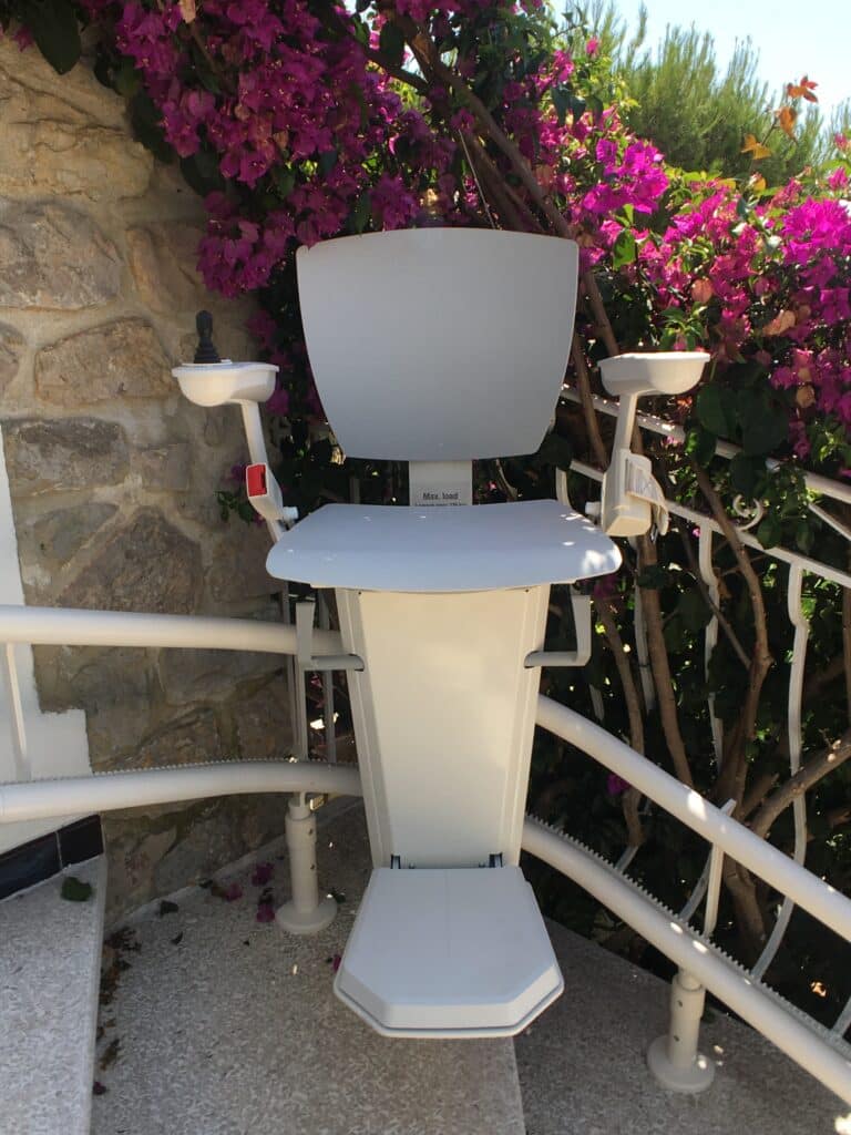 chaise escaliers exterieur