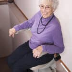 Monte escalier pour personne âgée