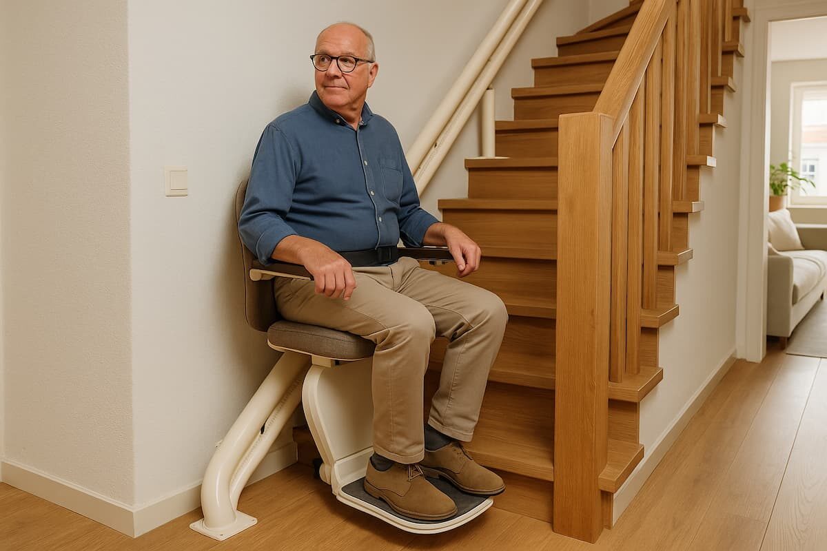 fauteuil qui monte les escaliers​