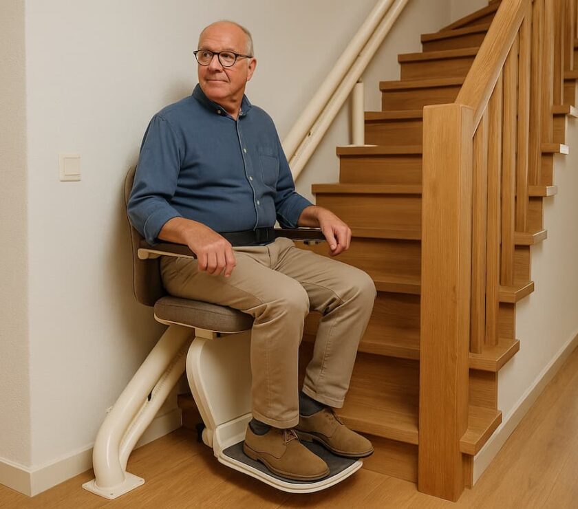 fauteuil qui monte les escaliers​