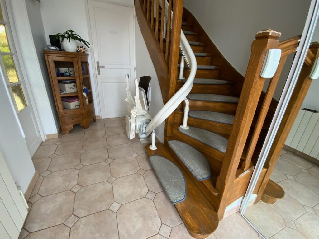 chaise électrique escalier