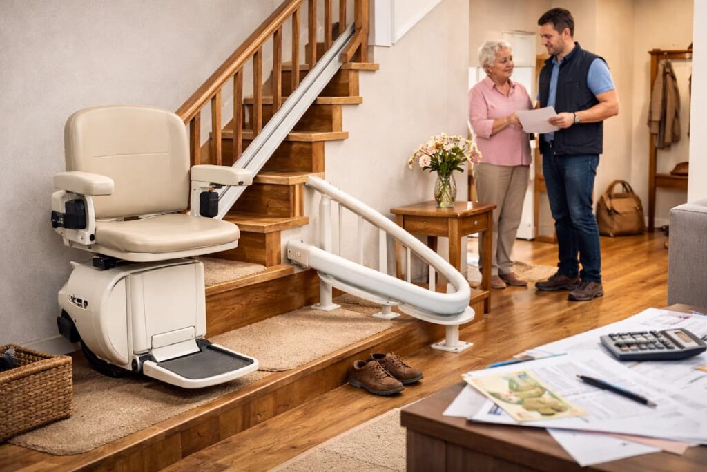 chaise électrique pour escalier