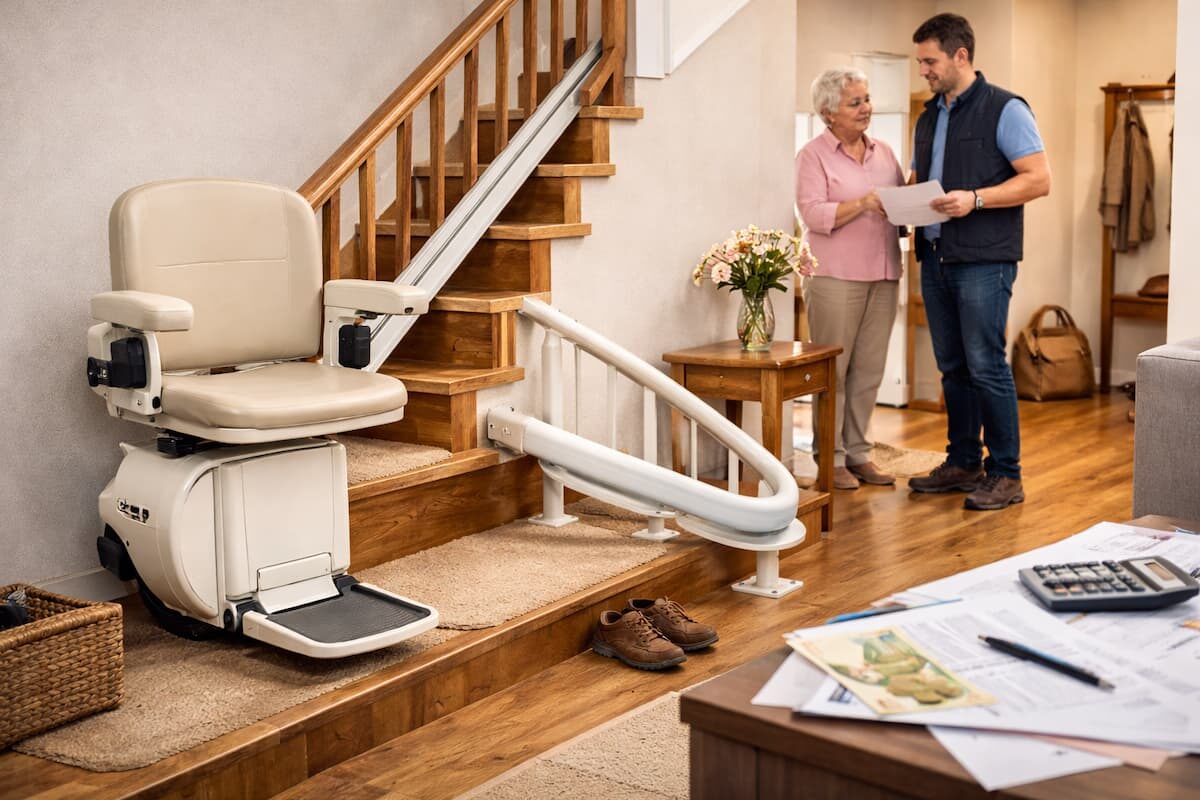 chaise électrique pour escalier