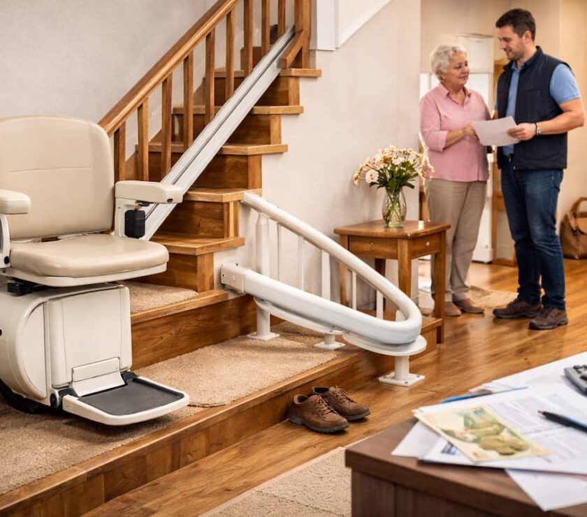 chaise électrique pour escalier
